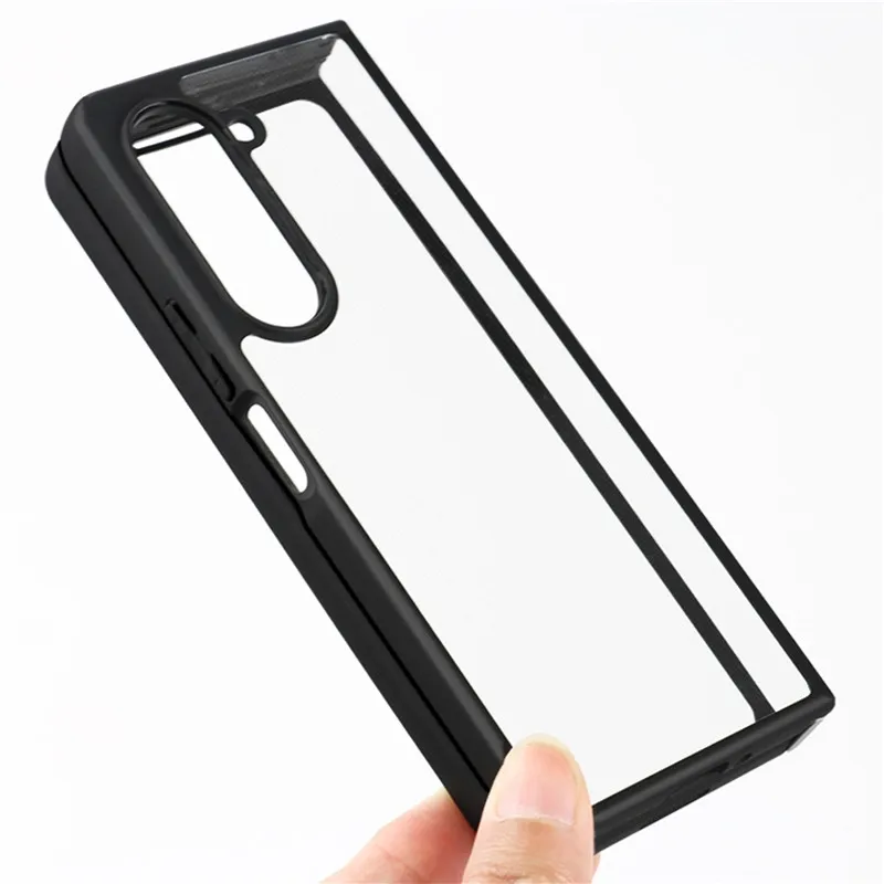 Per Samsung Galaxy Z Fold5 Custodia Per Samsung Z Fold 5 4 Cover Soft Tpu Frame Pc Bumper Custodie Protettive Per Galaxy Z Fold5
