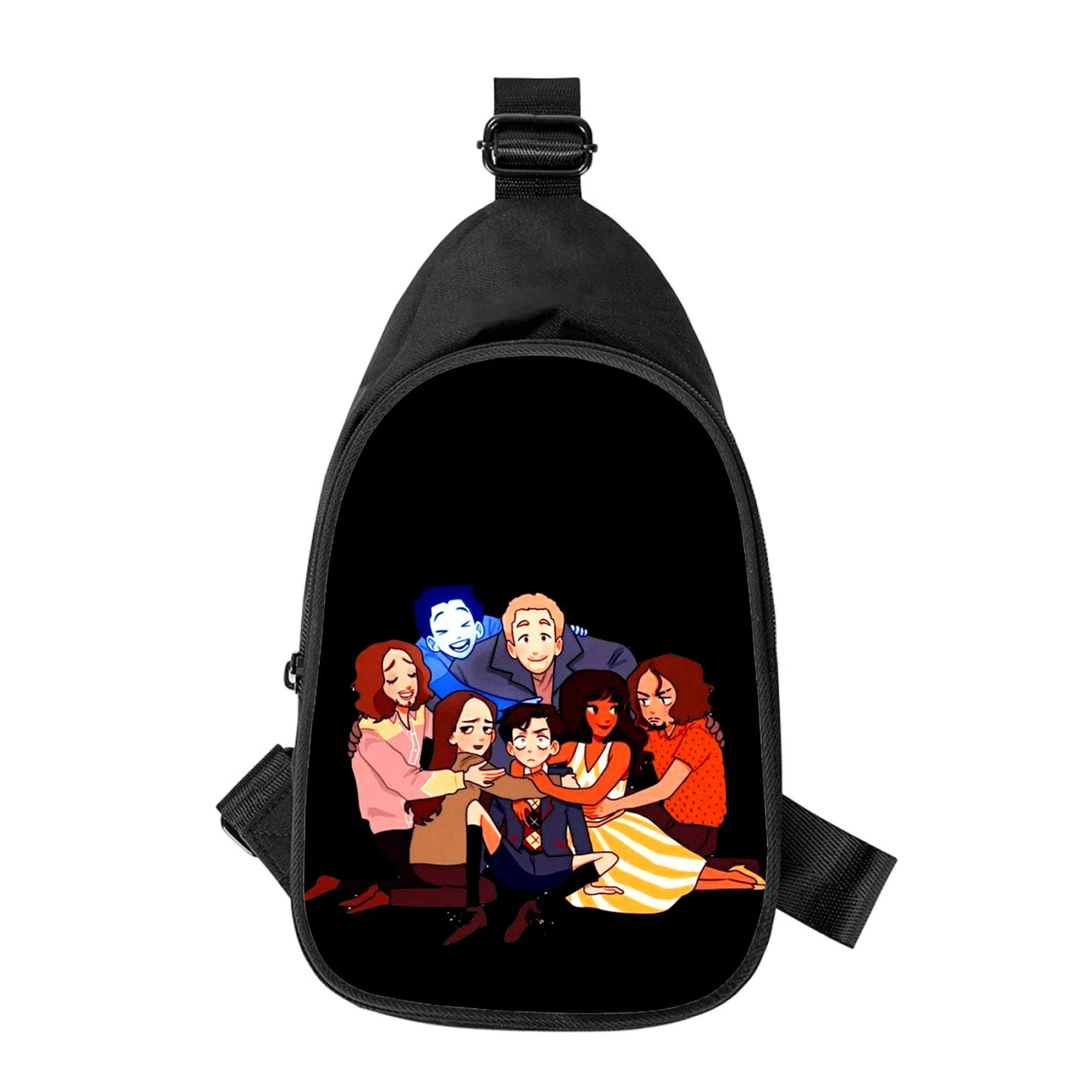 Рисунок 3 - Мужская нагрудная сумка с 3D-принтом