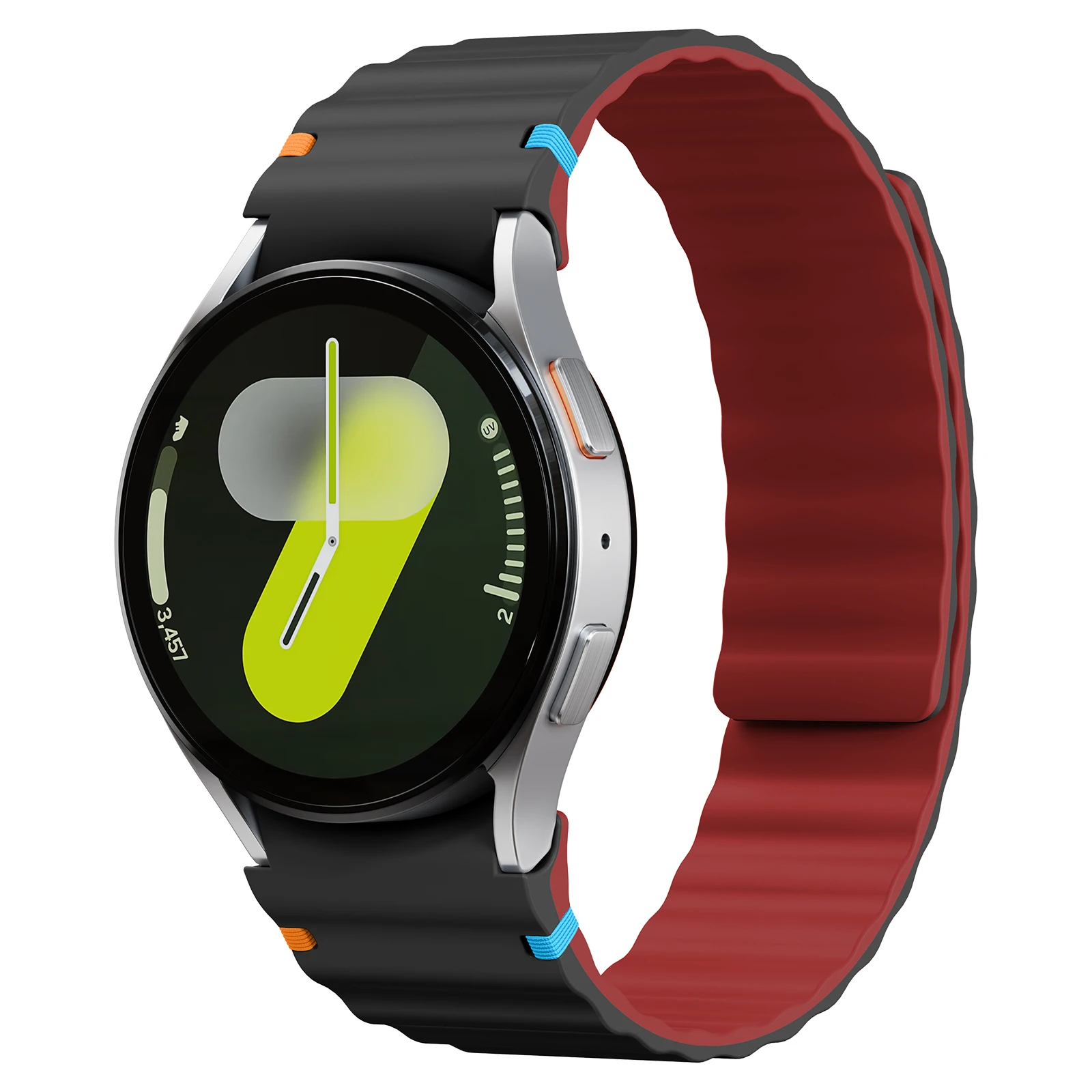 Magnetic Silicone Loop Strap Replacement Bracelet Accessories