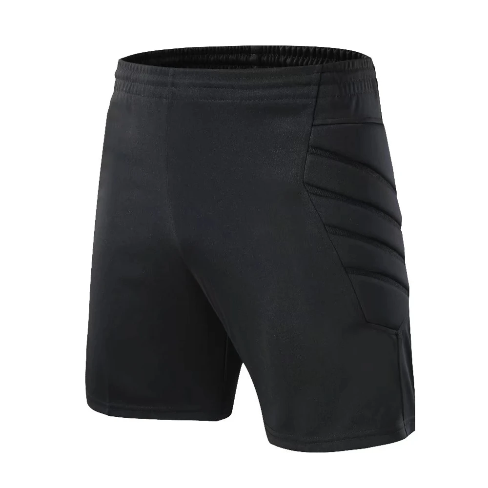 Men shorts rugby football soccer goalkeeper protective training shorts