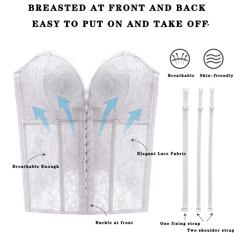 Donne Corsetto Nero Push Up Vita Tummy Control Shapewear &ndash; It