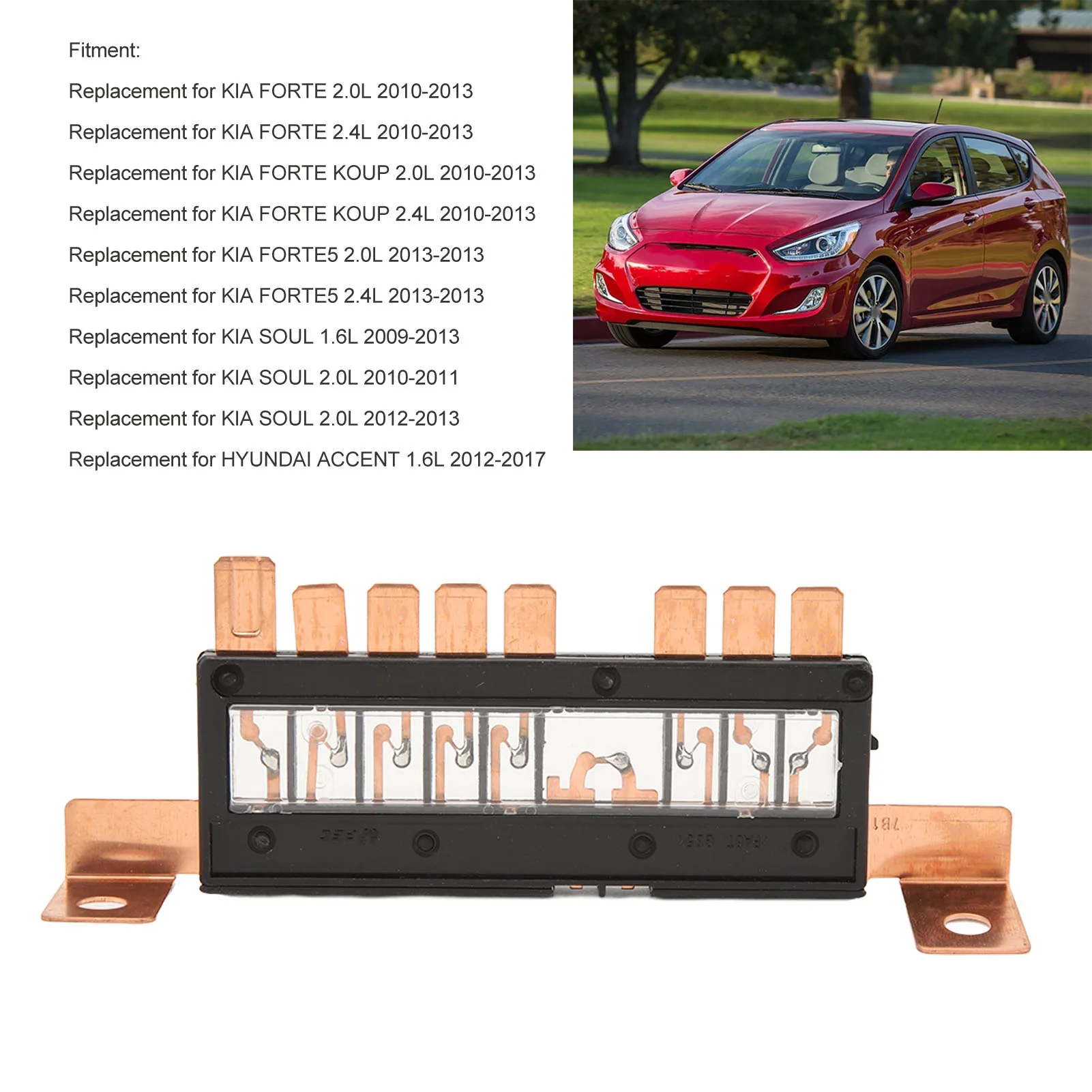 18790-01031 Multi Fuse For Hyundai Veloster Accent Solaris Kia Rio Forte Cerato