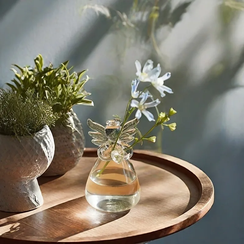 Mini Angel Glass Vase 1