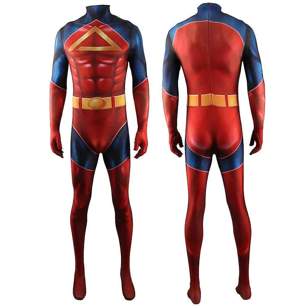 Marvel-Inspired Gladiator (Kallark) Spandex Bodysuit Cosplay Costume for Adults