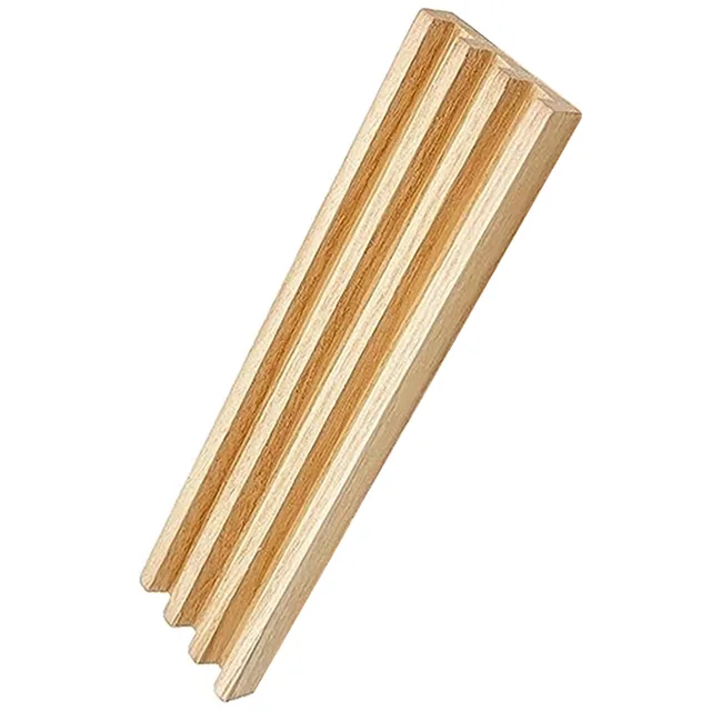 Natural Wood Domino Game Accessories Wooden Base Storage Rack Smooth Texture Multi Function Gaming Bases 6