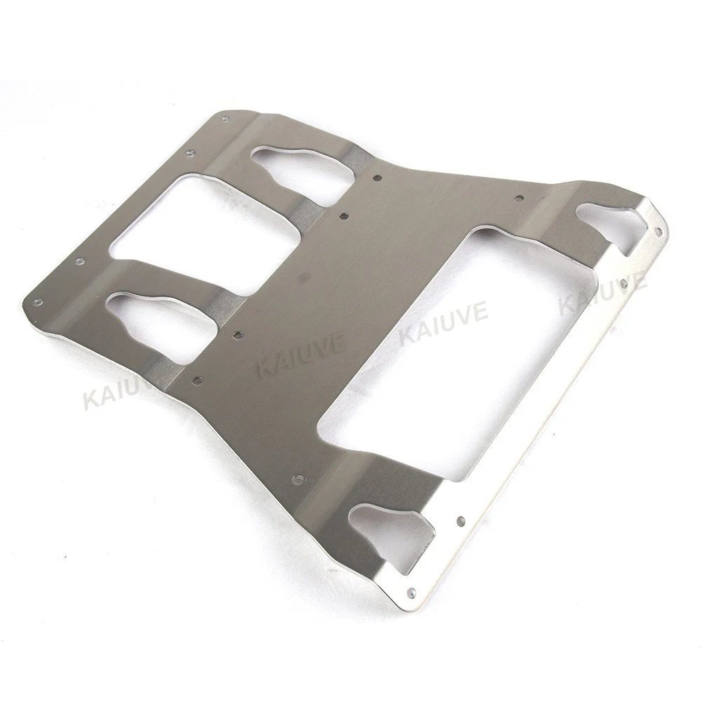 28-100L Universal Motorrad Schwanz Top Box Hinten Gepäck Fall Grundplatte Halterung Helm Stamm Quick Release Regal Halter – Detail 1