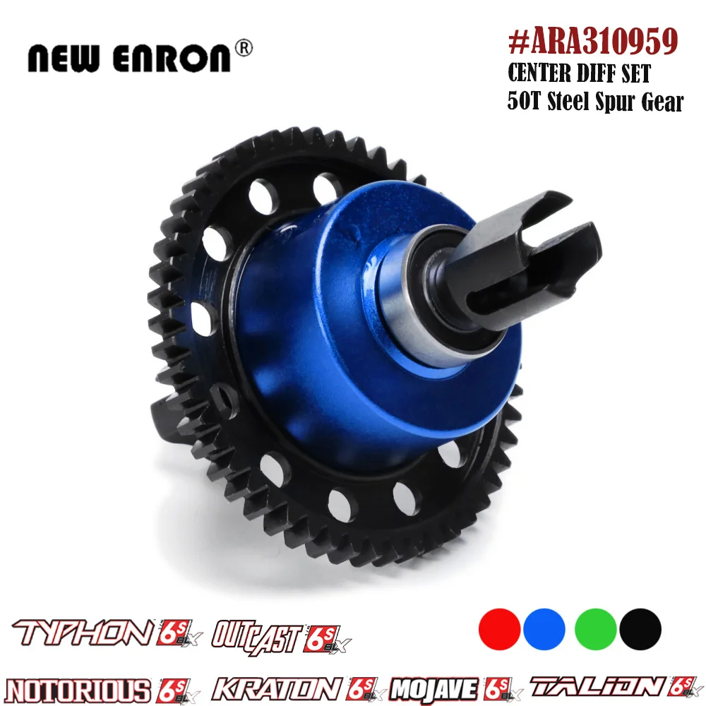 Parts GPM 20CrMnTi Steel+7075Alu F/R Complete Diffs FOR ARRMA 1/8 Kraton Notorious V6 EXB Arrma Kraton 6s