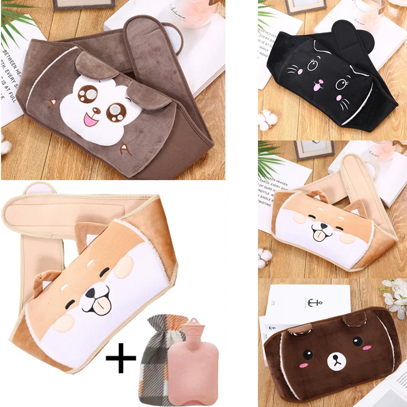 3 개/대 Kawaii 뜨거운 물 병 벨트 손 따뜻하게 귀여운 핸드백 뜨거운 물 가방 겨울을위한 소녀 히터 선물을위한 뜨거운 물 병
