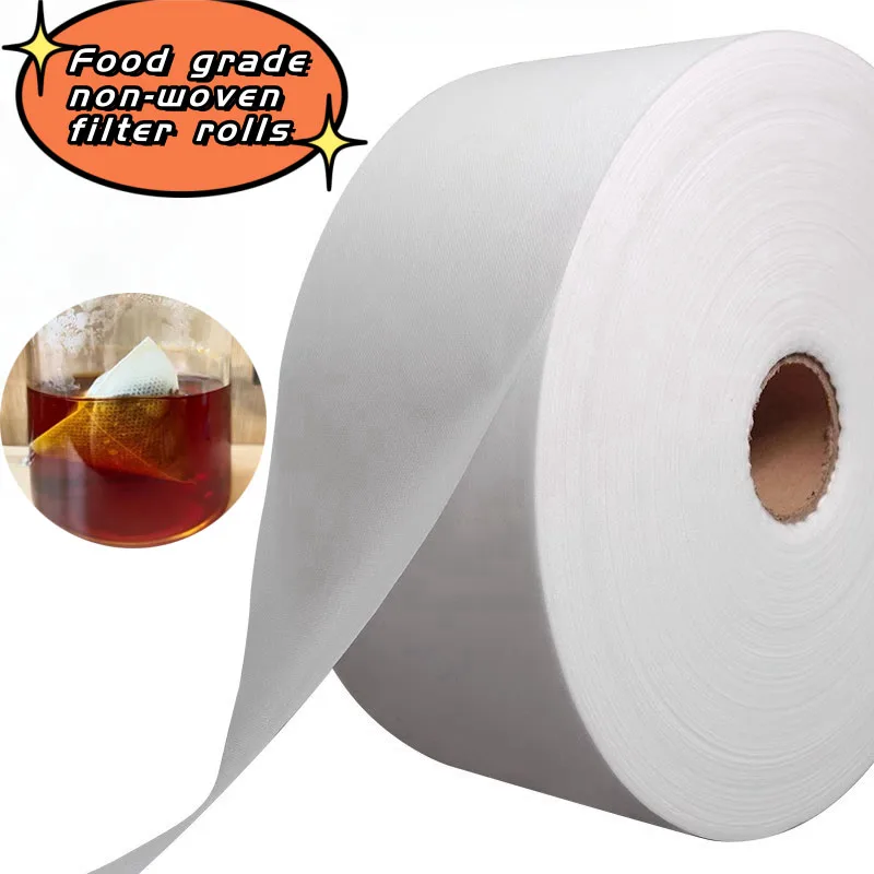 Food-grade tea filter non-woven tea bag packaging machine special filter paper film Chinese medicine bag coiled material