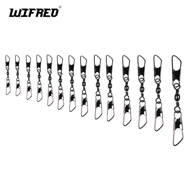 Wifreo 20pcs Barrel Swivels Fishing with Double Safety Snaps Quick Change  Pin #18-#5/0 Fishing Connector Swivel Hook Carp Tackle - AliExpress