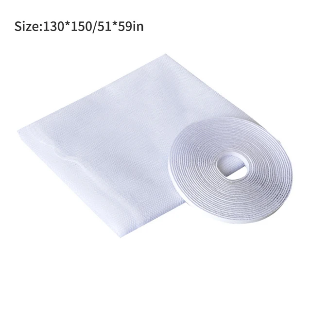 Écran anti-moustiques pour fenêtre, maille de fenêtre, fenêtre de sable Invisible, rideau de porte auto-adhésif domestique, 1 pièce 5