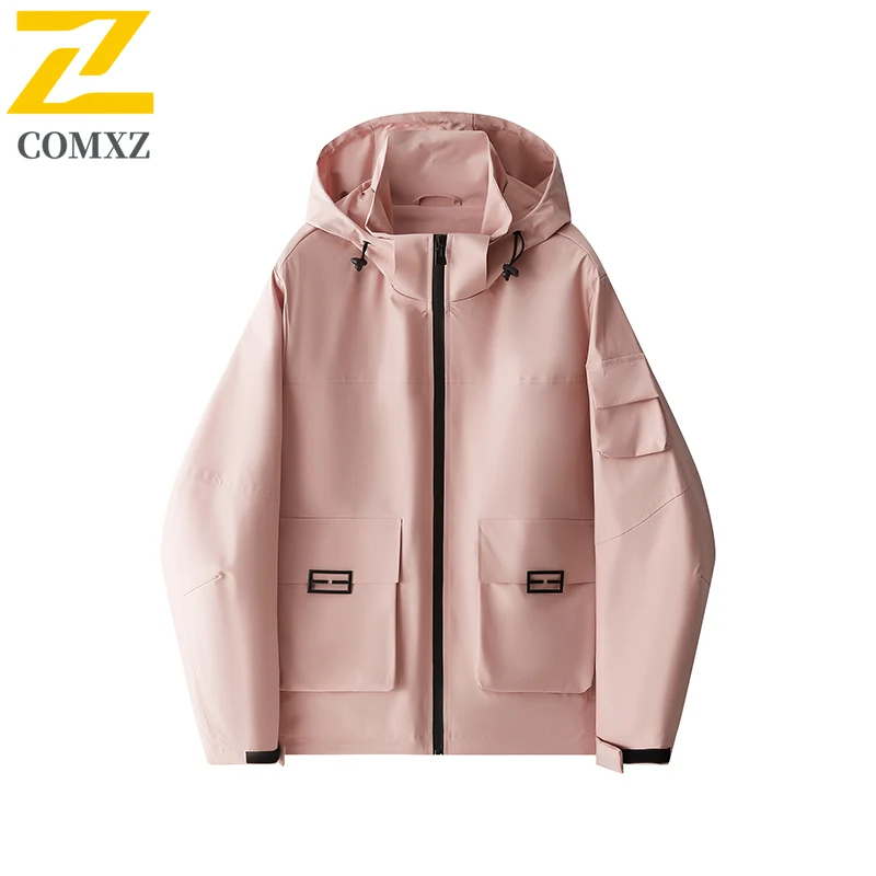 EiAO Jacket  Men's Workwear  Waterproof Windproof Multi-Pocket Outdoor Coat for Hiking Camping Fishing Urban Adventure 2025