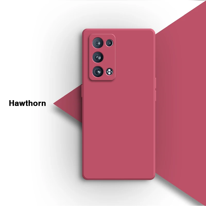 Premium Liquid Silicone Soft Phone Back Cover - Pure Color Design
