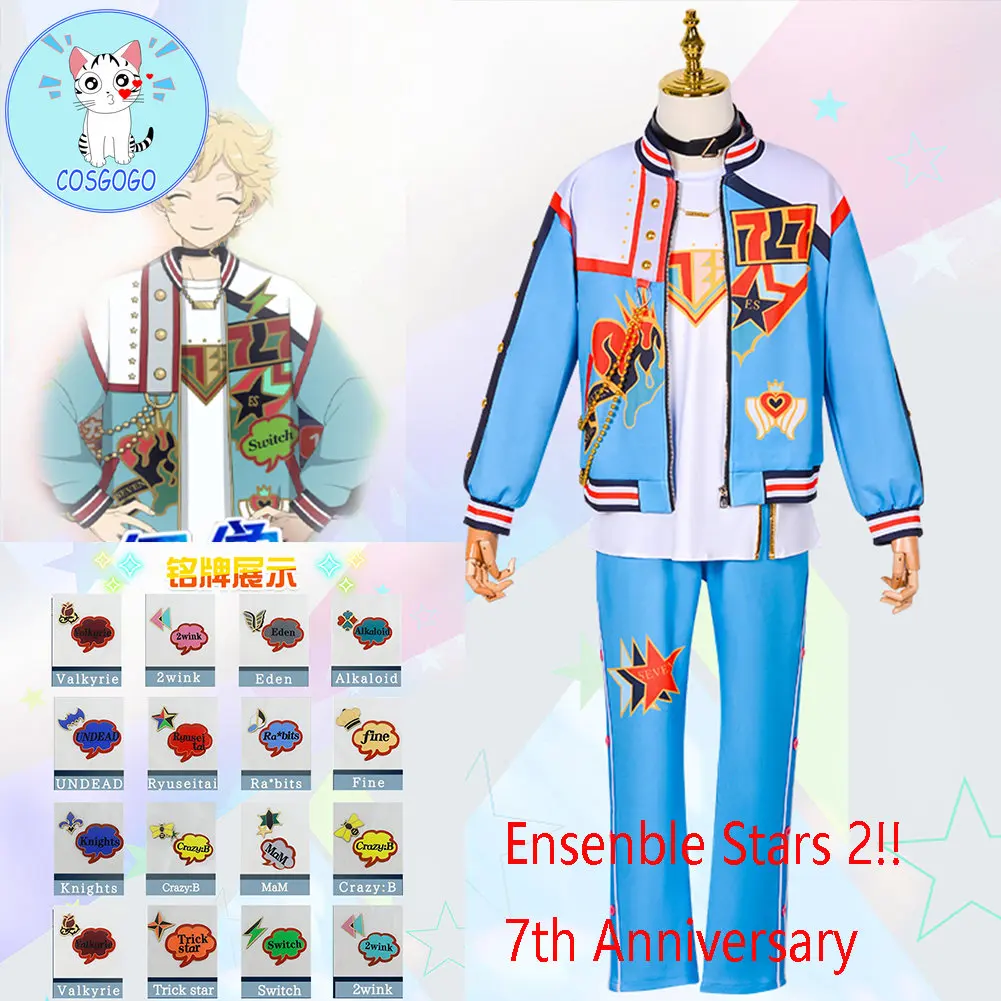 

Ensemble Stars 2!! 7th Anniversary Cosplay Costume Full Team Uniform UNDEAD/Ra*bits/Fine/Ryuseitai/Knights/Crazy:B/MaM/Switch