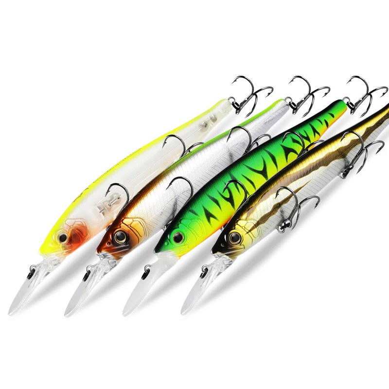 ベアリング-ミノーウォブラータイプのミノールアー,釣り道具,4色からお