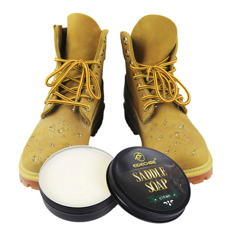 1PCS 100ml Car Leathr Cleaner Soap Saddle Soap Leather Cleaning For Leather Sofa Clothing Bags Cleaning & Caring Car