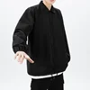 2024 Hip Hop Streetwear Plain Black Coach Jackets Vintage Waterproof Lightweight Windbreaker Coach Jacket For Men 3