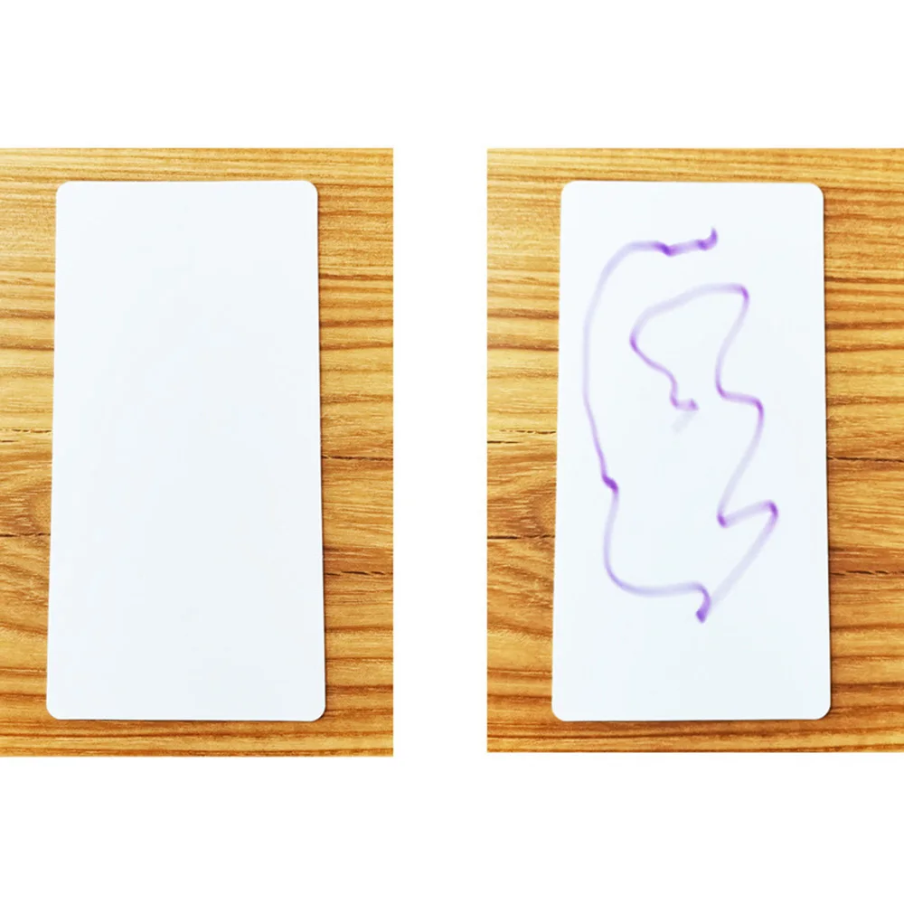 1PC A4 Blank Ultraviolet Strength Test Sticker Paper UV Protection Test Card Ultraviolet Rays Label Stickers