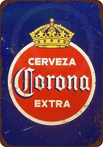 

Custom Kraze 1940 Corona Extra Cerveza Reproduction Metal Sign tin