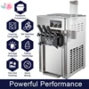 Soft Ice Cream Machine Commercial Desktop Ice Cream Maker Stainless Steel Benchtop Gelato Vending Freezing Machine 6