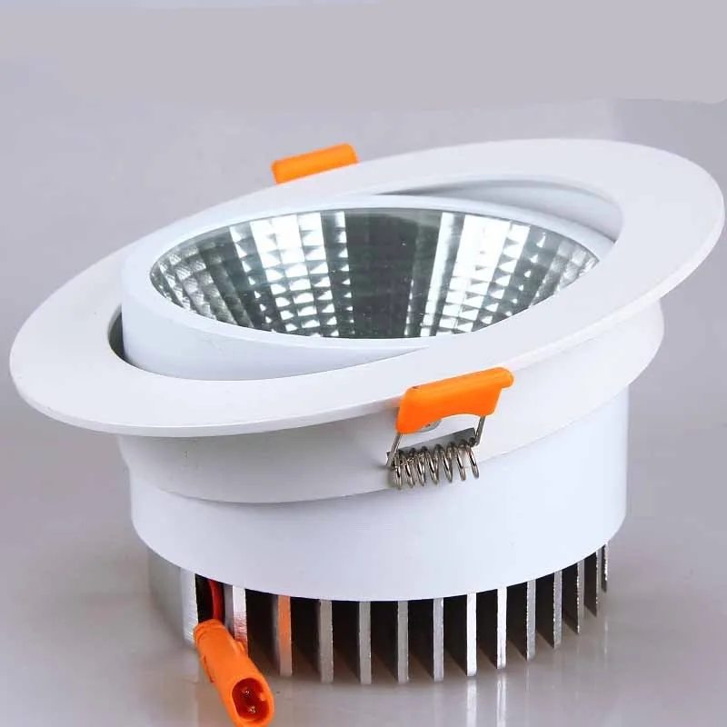 

1X Dimmable Light guide LED Downlight 220V 110V 5W 7W 9W 12W 15W 18W Acrylic Panel Lights Ceiling Recessed Lamps High Brightness