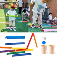 Children Balance Sensory Sports Kids Games Girls Boys Toys Multi-function U-shaped Slot Props Outdoor Ball Funny Educational Toy