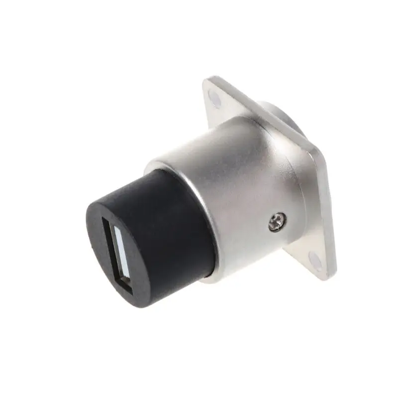 D형 USB2.0 모듈형 소켓 실버 USB 암 어댑터 전자 커넥터
