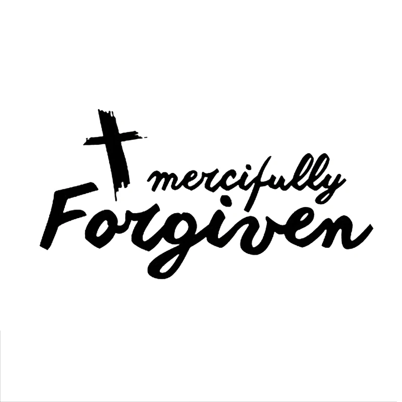 

Водонепроницаемые виниловые наклейки с изображением Креста Иисуса на мотоцикл, 16,4*8 см