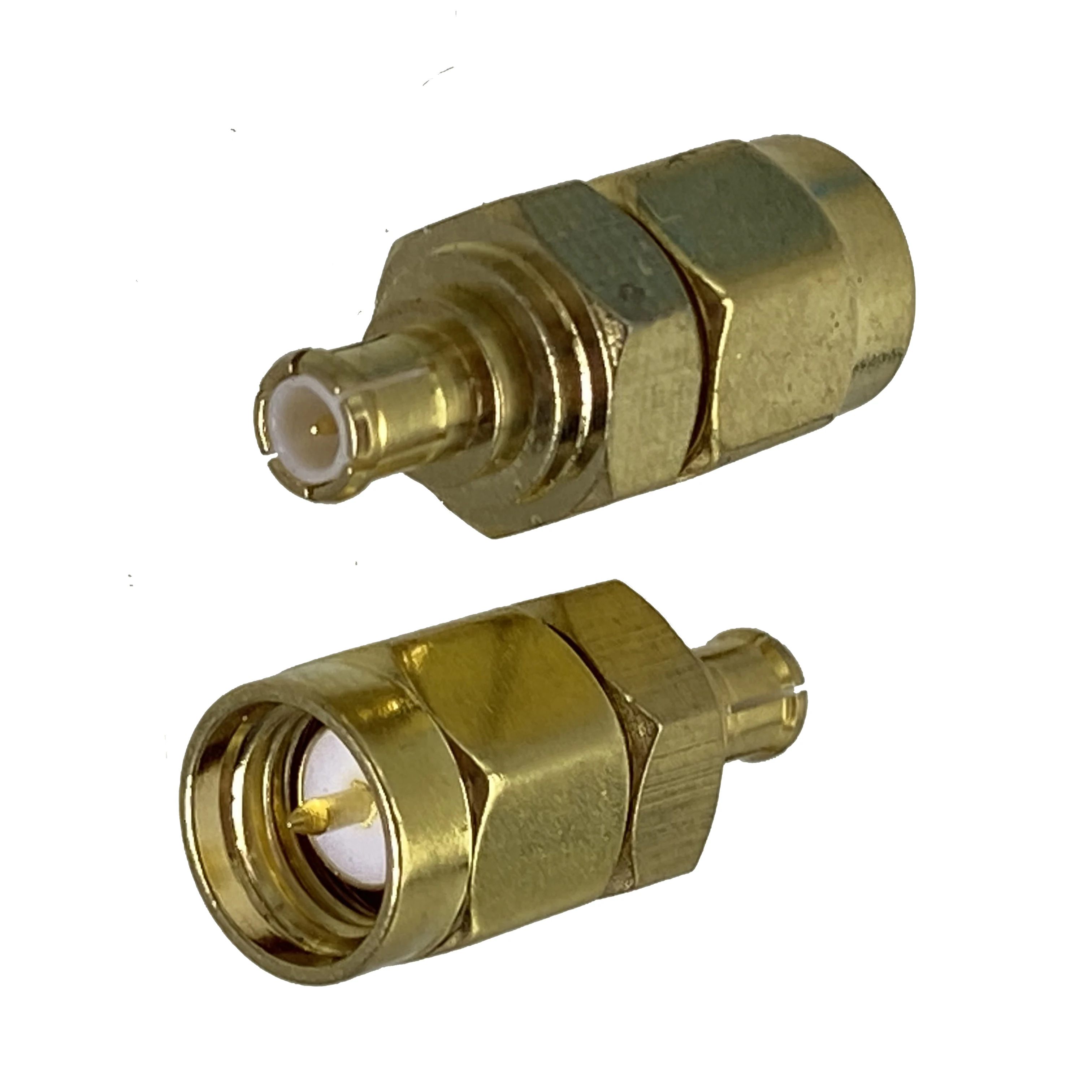 

1pcs Connector Adapter SMA Male Plug to MCX Male Plug RF Coaxial Converter Wire Terminals 50ohm New