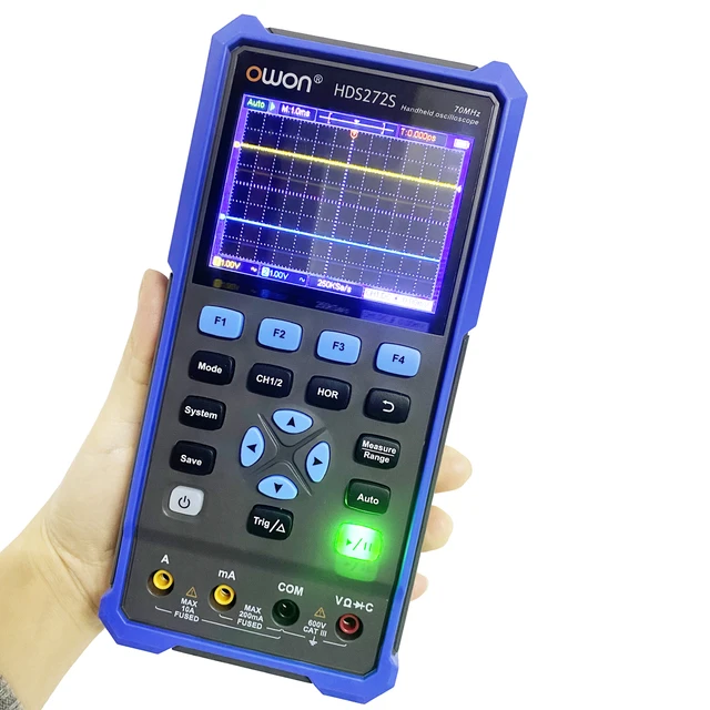 OWON HDS272S Handheld Oscilloscope Review Part, 59 OFF