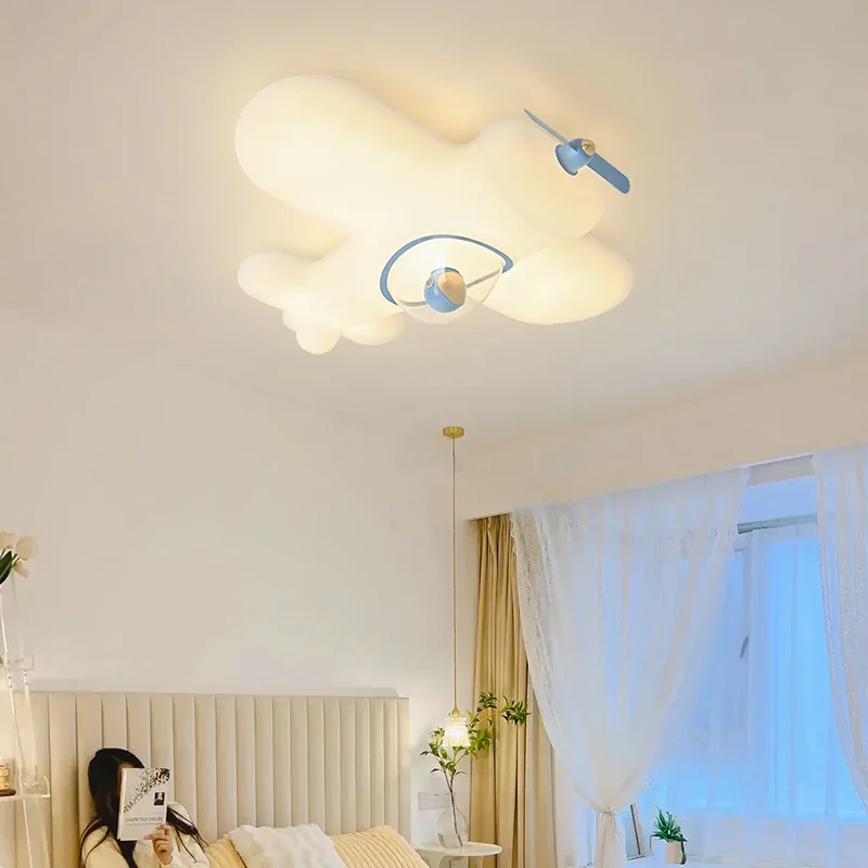 

Pilot Airplane Ceiling Lights Cute Children's Room Lamp LED Modern Cartoon Baby Room Little Boy Girl Bedroom Decor Ceiling Lamps