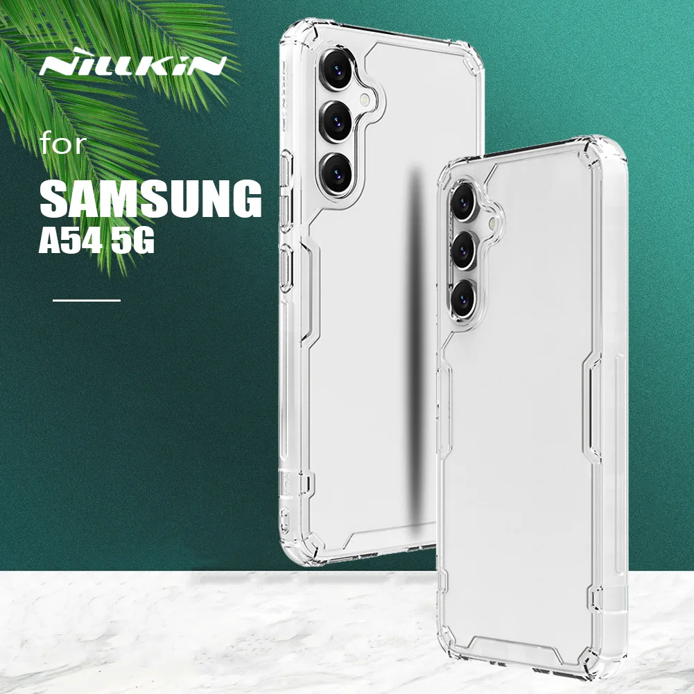 

Чехол для Samsung Galaxy A54 5G, чехол Nillkin из ТПУ для телефона, Ультратонкий силиконовый прозрачный чехол для Samsung Galaxy A54 5G, чехол