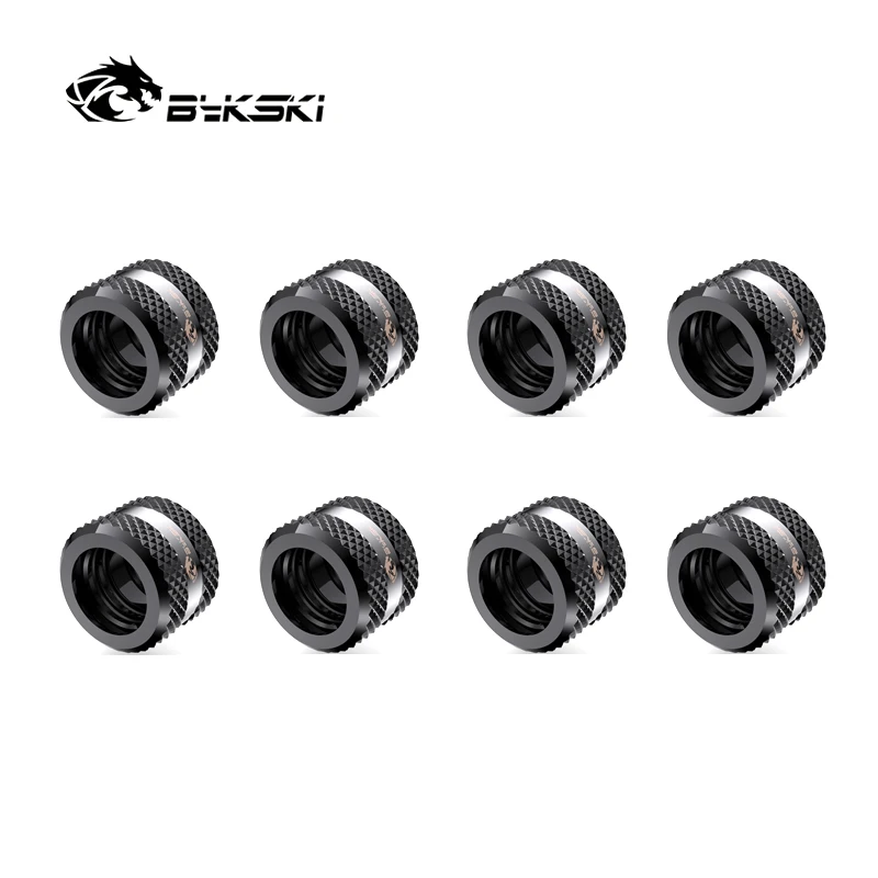 Uso Duro do Encaixe g1 do Cobre da Compressão da Mão de Od12 mm Od14 mm Od16 mm do Tubo de Bykski para o Tubo Acrílico da Rigidez de Pmma Petg