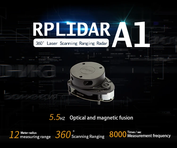 SLR RPLIDAR A1 A2 ROS ڵ 360  12  ݰ ̴  ĳ κ Žϸ鼭 մϴ ֹ