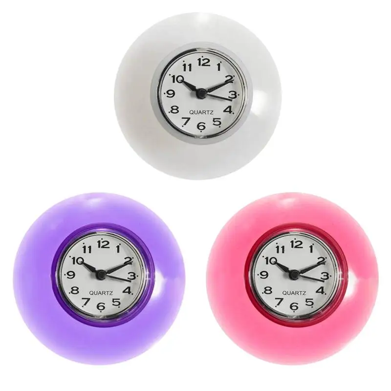 

Waterproof Bathroom Clock Stay Schedule And Bathroom Decoration With Water Resistant & Stylish Silent Non Ticking Bathroom Clock