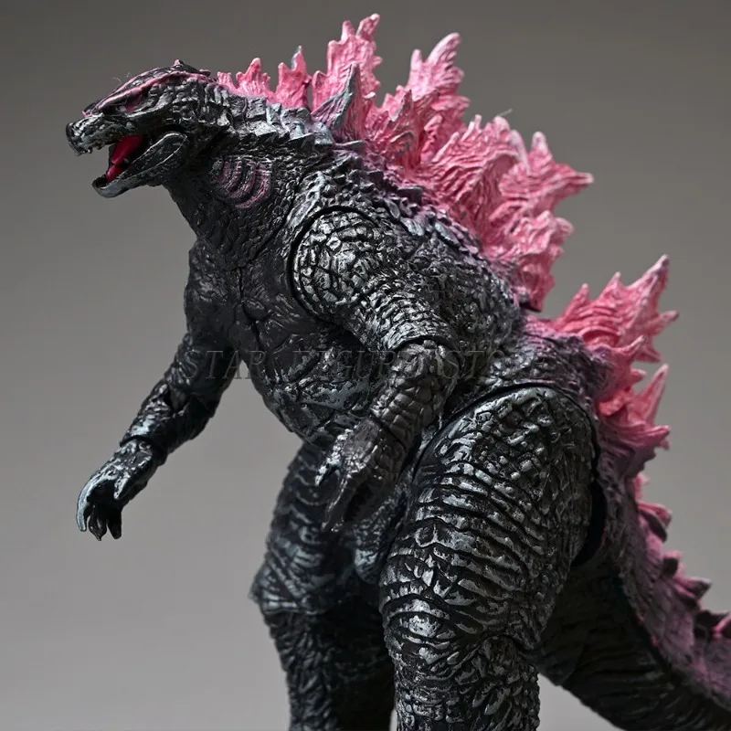 2024年ゴジラ フィギュア 黒とピンク 約高さ30cm 2024年ゴジラ フィギュア 黒とピンク 約高さ30cm