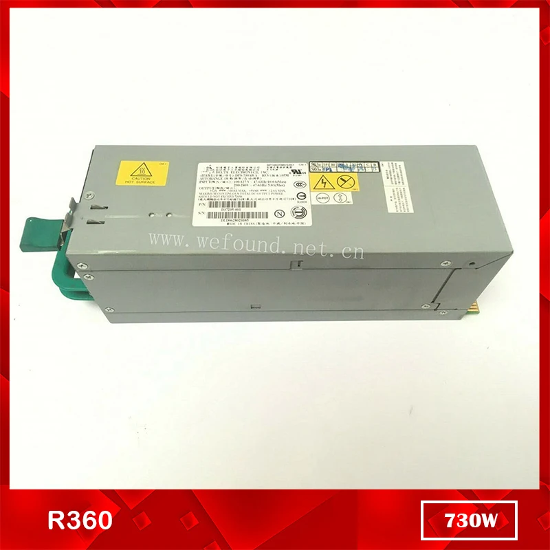 PS для блока питания для Lenovo R360 DPS-730AB A 730W D37235-001 работает хорошо