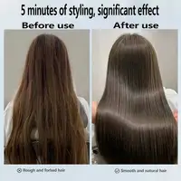 Tinsol 2026 Sèche-cheveux et lisseur 2-en-1 à ions négatifs, outil de coiffage longue durée, lisseur pour cheveux humides et secs 4