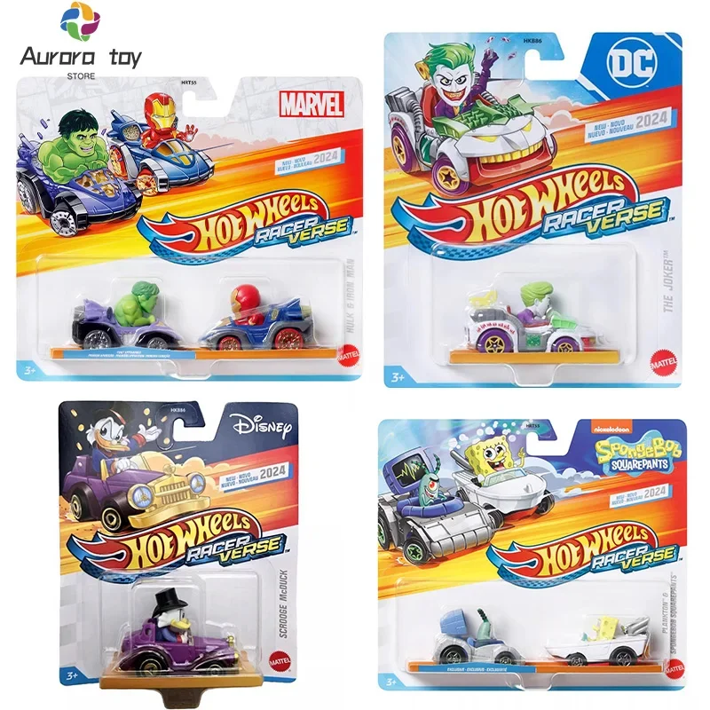 Hot Wheels Car Model Disney Marvel Figure Series Collectible