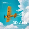 2024 J3-CUB Upgrade WLtoys A160 RC Airplane 5CH Remote Control Plane 3D/6G 1406 Brushless Motor Outdoor Foam Fixed-wing aircraft 3