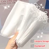 10pcs A5 Clear Storage Bag Zipper Punch Portable File School Supplies Holder Cosmetic Organizer Pocket Travel Bags Category Desk 2