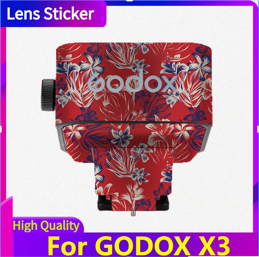 

Для GODOX X3 TTL Беспроводная вспышка фотовспышка Защитная Наклейка виниловая пленка против царапин защитное покрытие X 3