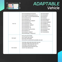 Podofo 6 + 128G 8 ''autoradio pour VW/PASSAT/TOURAN/GOLF/BEETLE lecteur multimédia Carplay Android Auto BT GPS WIFI RDS autoradio 3