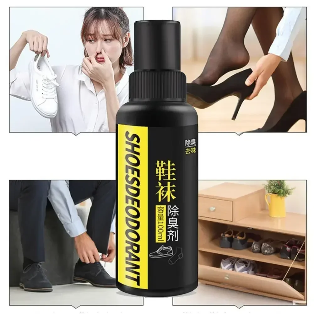 Socks Shoes Deodorant Spray Socks Odor Remover Spray Refresh Antiperspirant Foot Sweat Odor Remover 100ML Personal Health Care shoe odor removal spray shoe odor spray