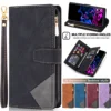 Flip Leather Case For XiaoMi 13T 12T 11T  13 12 11 Lite Poco X5 F5 Redmi Note 12S 11S 12 Pro + Zipper Card Slot Wallet Bag Cover 1