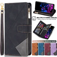 Flip Leather Case For XiaoMi 13T 12T 11T  13 12 11 Lite Poco X5 F5 Redmi Note 12S 11S 12 Pro + Zipper Card Slot Wallet Bag Cover 1