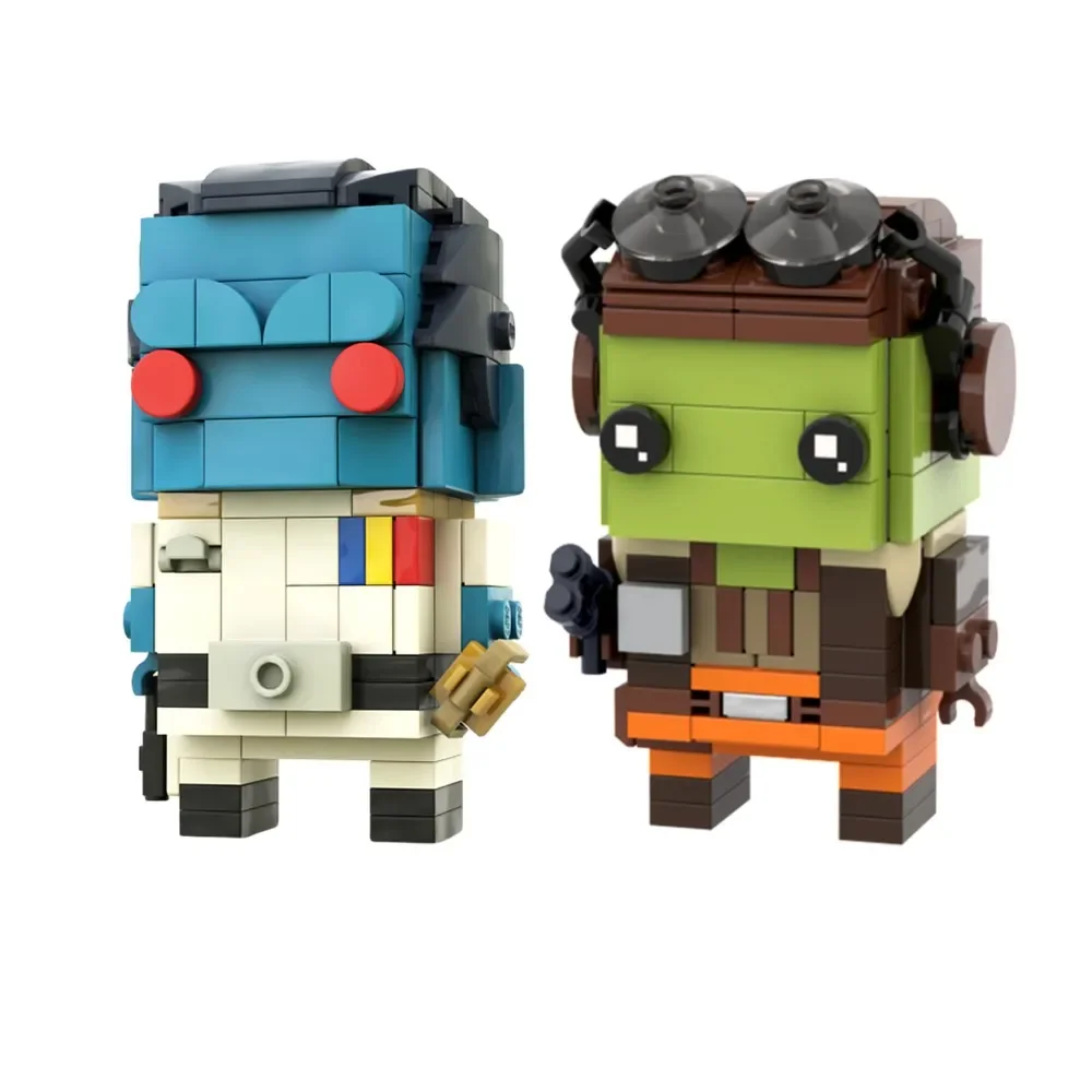 Moc Space Movies Grand Admiral Thrawn Brickheadzs Building Blocks Generali Heras Syndullas Mattoni Fai Da Te Figura Giocattoli Regalo Per Bambini