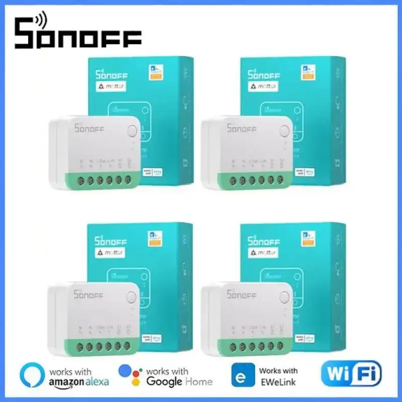 

Мини-переключатель SONOFF MINIR4M с поддержкой Wi-Fi и голосовым управлением