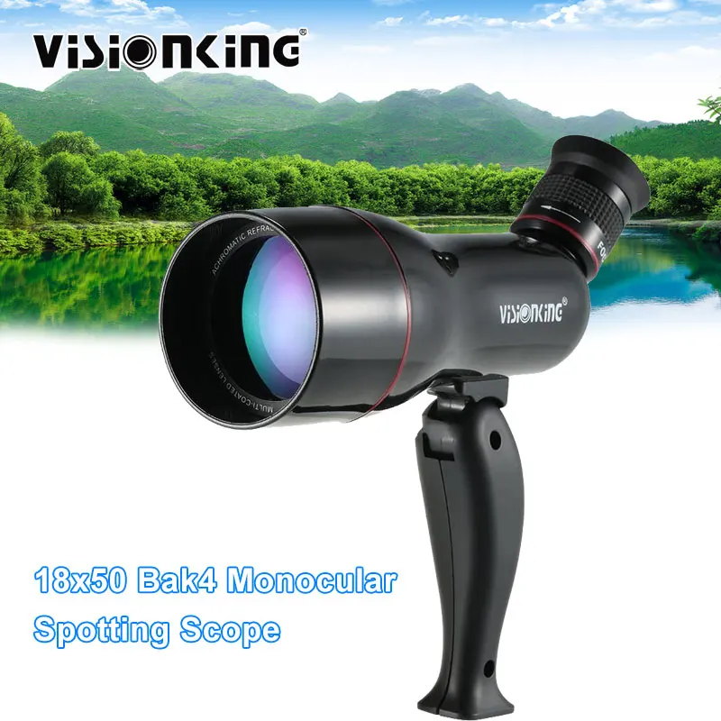 Optics Equipment Telescope Binoculars Spotting Scope 18x50 Waterproof Monocular Bak4 Prism For Birdwatching Hunting Gripod