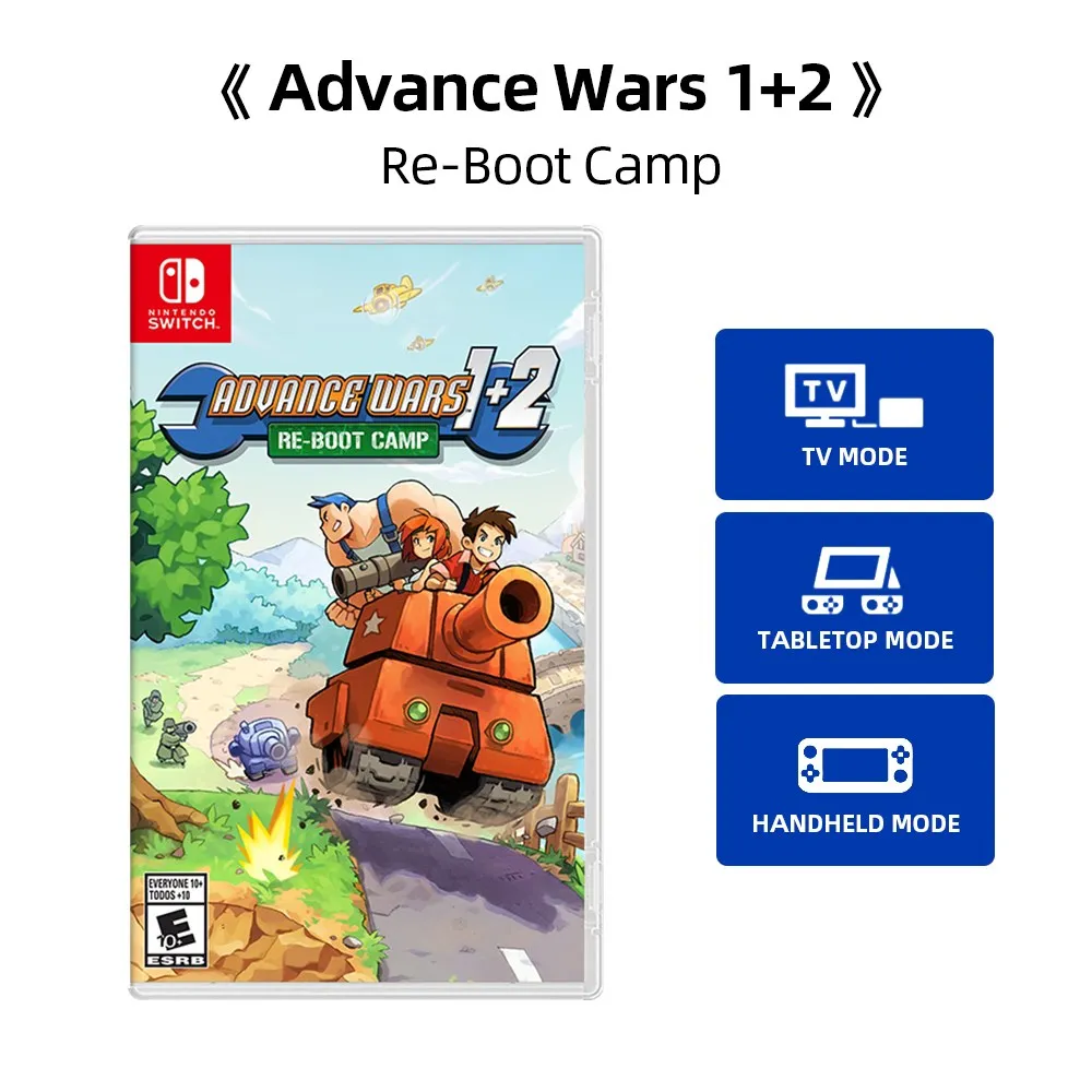 ADVANCE WARS 1＋2 イギリス版(日本switch対応)